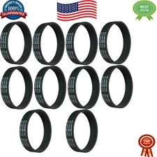 10-Pack OEM Universal Vacuum Belts for Optimal Performance - Fits All Models