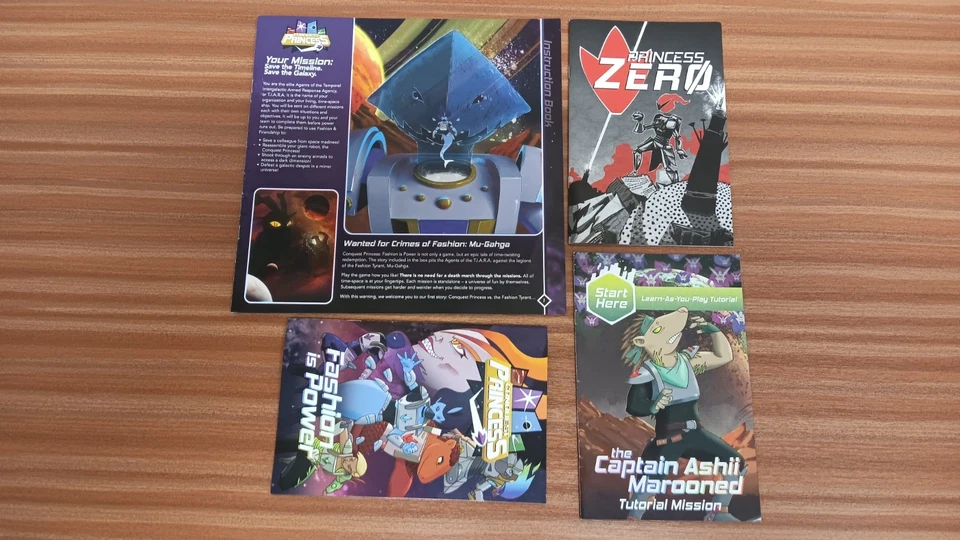 Conquest Princess: Fashion is Power Board Game, Kickstarter Version, Used - Image 4 of 4