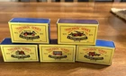Matchbox Series Moko Lesney Lot 5 Cars & Trucks w/ Orig, Box 01, 03, 05, 07, 09