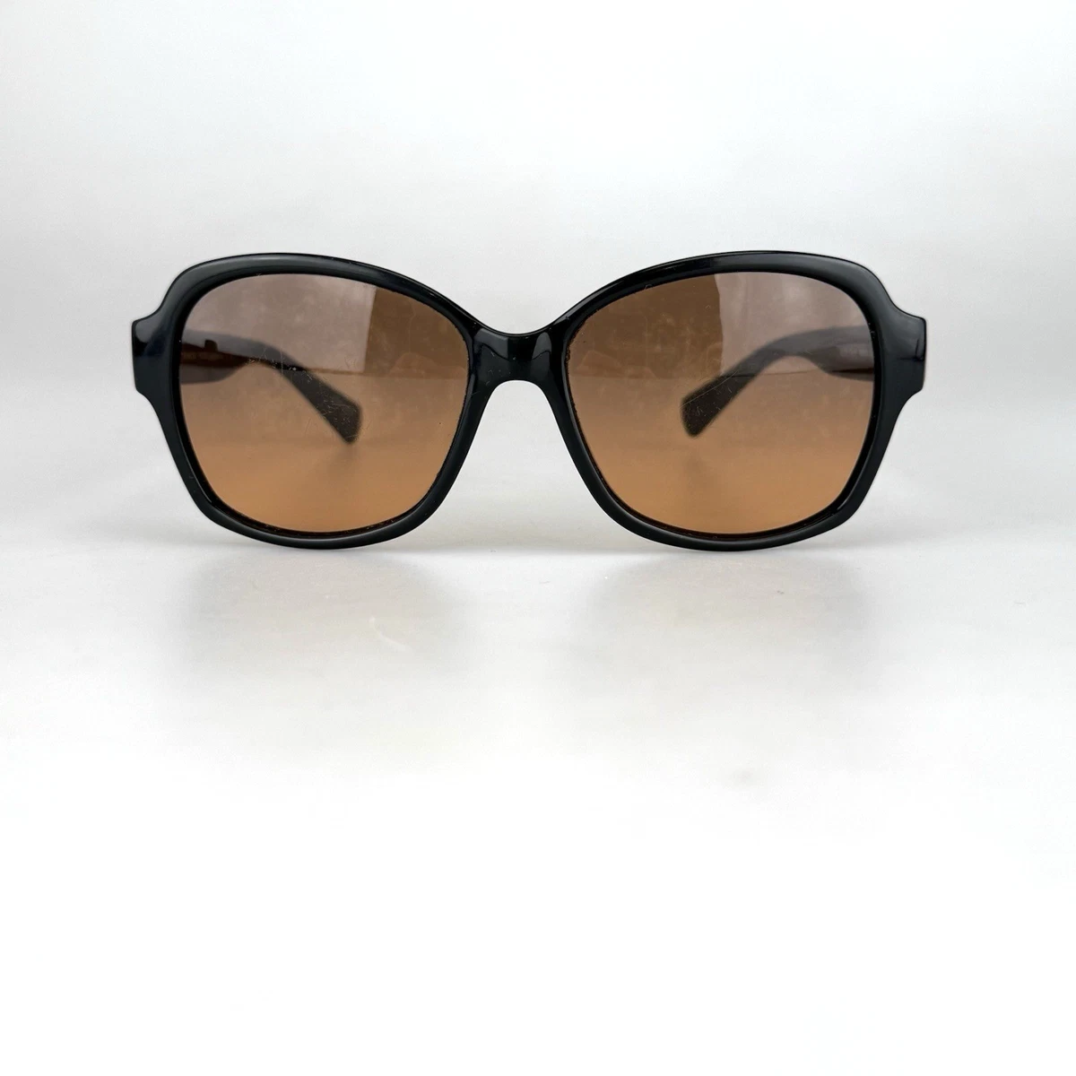 Coach Frame Only Sunglasses  S3012 57-16-125 Brown Womens Oversized 19525 Coach Black Butterfly Sunglasses for Women for sale | eBay main image 3