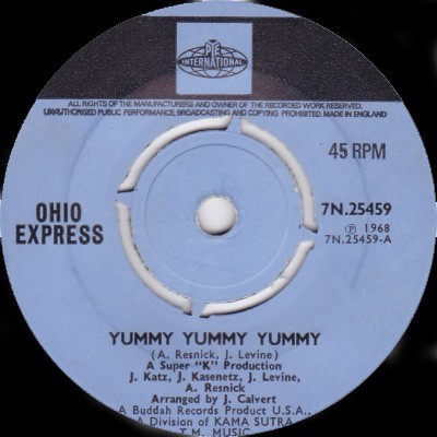 Ohio Express - Yummy Yummy Yummy (7'', Single, Pus)