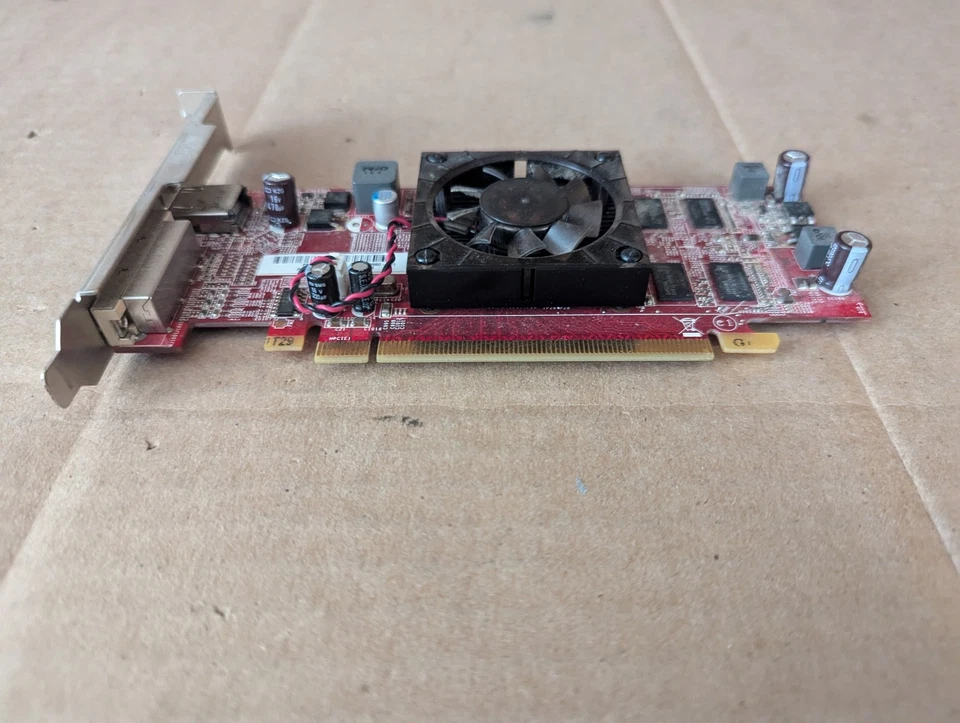 AMD RADEON HD 5450 MSI EVORA 599980-001 WINDOWS 10 HDMI DVI VIDEO CARD - Image 2 of 4