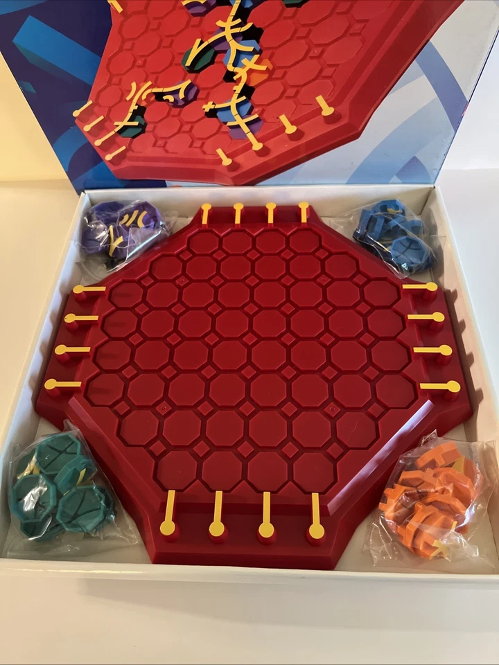 Crosstrack Route Building Board Game | Discovery Toys 1994, Vtg Complete Fair - Image 4 of 4