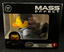 Tubbz - Commander Shepard - Mass Effect - 1 -Rubber Duck -Approx 4" High -In Box