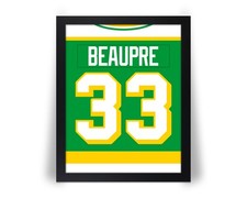 compare to DON BEAUPRE Minnesota North Stars Hockey Photo 8x10 11x14 16x20 JZ