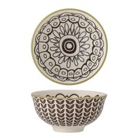 Bloomingville Maple Schale Braun 270Ml Steingut SchüSsel DäNisches Design