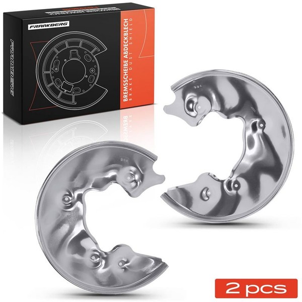 Frankberg 2X Spritzblech Bremsscheibe Hinten Passend FüR Audi A4 A5 A6 A7 Q5 | 5-image