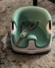 Ingenuity Baby Base 2-in-1 Booster Feeding & Floor Seat, Self-Storing Tray 10678