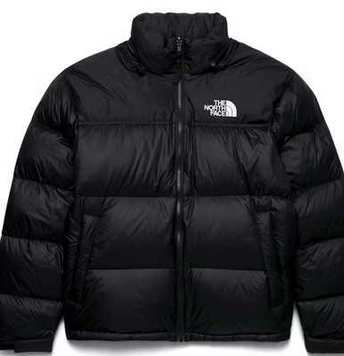 The North Face Men s M Black 700-Fill Down Full Zip Short Puffer Jacket