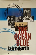 The Ocean Blue 1993 Beneath the Rhythm promotional poster VG+++ New Old Stock