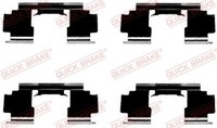 ZubehÖRsatz Scheibenbremsbelag Vorne Quick Brake 109 1276 FÜR Honda MG Rover