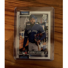 2026 Topps celebration Vladimir Guerrero Jr. Dugout Peeks #20 Blue Jays SSP 🔥