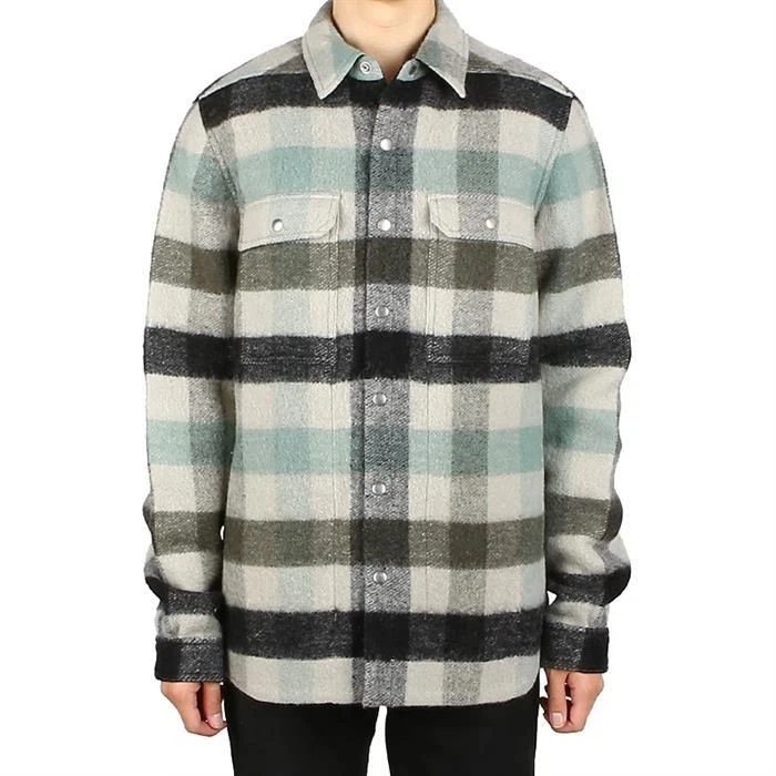 Sopracamicia Rick Owens stampa quadri 64234301