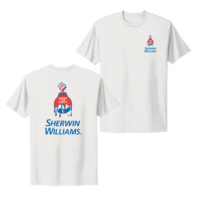 Sherwin Williams Logo White Painting T-Shirt