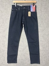 Levis 502 Taper Jeans Mens 29x30 Black All Seasons Tech Stretch NWT