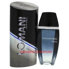 LOMANI UNCONTROL MEN COLOGNE FOR MEN 3.3 OZ / 100 ML EAU DE TOILETTE SPRAY NIB