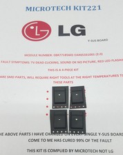 EBR77185601 EAX65331001 60' PLASMA LG Y SUS REPAIR KIT READ ADVERT