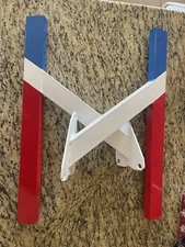 AMC V8 290-401 Motofeet engine Stand Engine Red White Blue Limited Edition