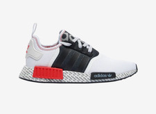 adidas nmd r1 mens black and red