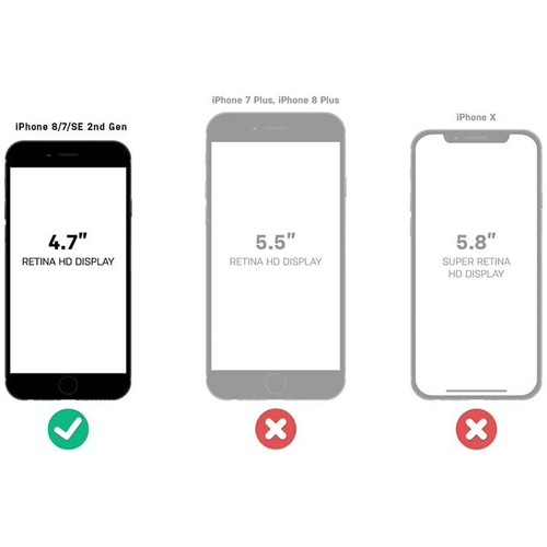 OtterBox Symmetry Series Case for iPhone SE (3rd and 2nd gen) & iPhone 8/7(Only) - Picture 21 of 78