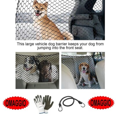 Pour Citroen E-Berlingo Filet Séparation Animaux Arrière Siège