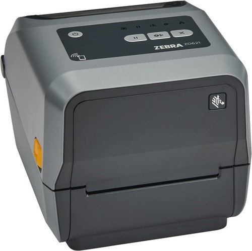 ZEBRA ZD621 Thermal Transfer Printer 300 dpi 4" USB Serial Ethernet with Peeler - 第 1/7 張圖片