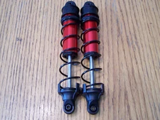 Arrma Kraton 1/5 8s BLX EXB Red Aluminum REAR Shocks /Fits Front/Rear Outcast