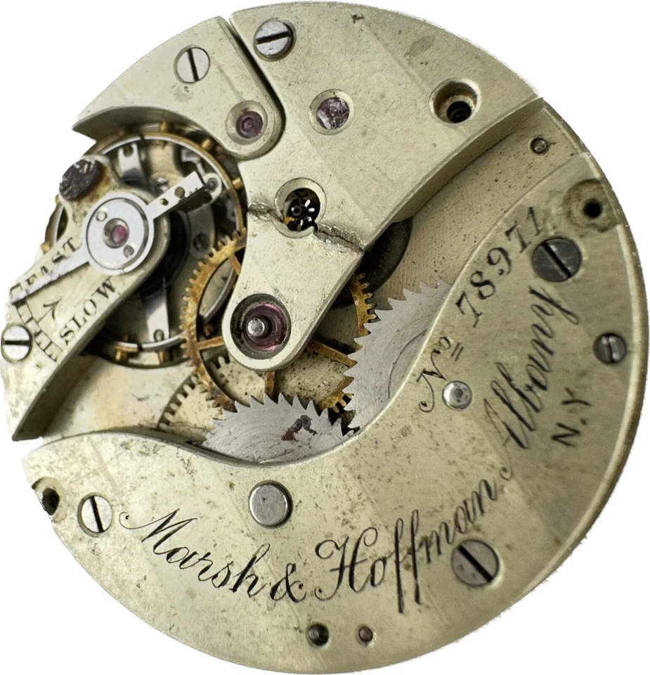 Antique Patek Philippe 17 Jewel Mechanical Pocket Watch Movement for Parts - Image 2 of 4