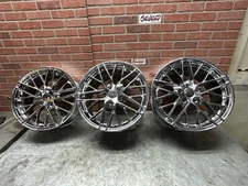 05-13 C6 Corvette ZR1 Aftermarket Replica Wheels Base Model (2)19x10 (1)18x8.5
