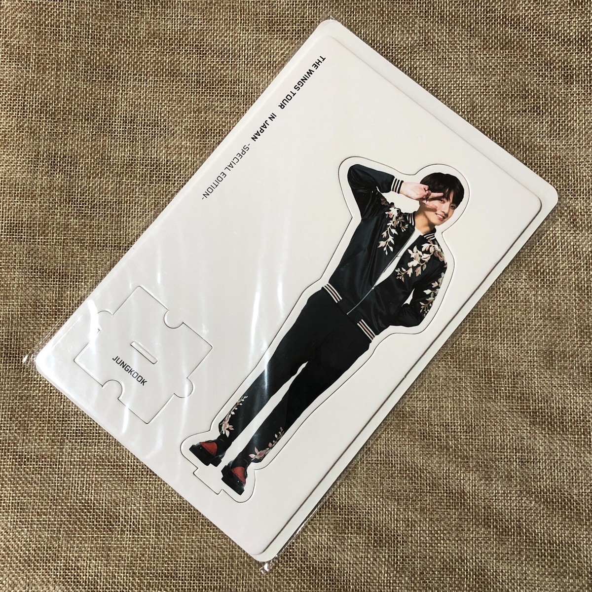 BTS THE WINGS TOUR ペーパースタンド BTS JUNGKOOK [The Wings Tour in Japan Special] Official MD Paper