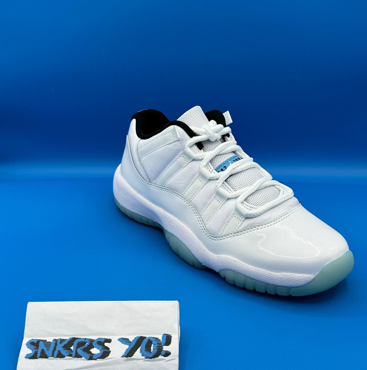 Jordan 11 Retro Low Legend Blue (528896-117) Size Grade School 6.5