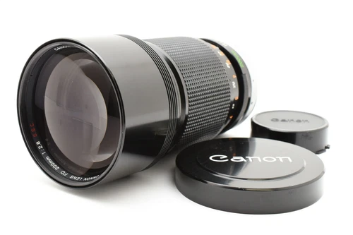 Canon FD 200mm f/2.8 S.S.C. SSC MF Telephoto Camera Lens  JAPAN