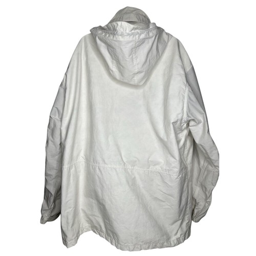 Vintage White Hooded L.L. Bean Sailing Jacket Men’s Tall XL Retro - Picture 7 of 10