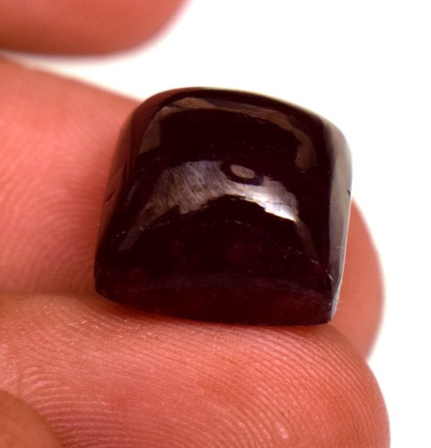 Natural Pink Tourmaline Cushion Shape Cabochon 14.15 C Ct Certified Loose Gem - Picture 5 of 5