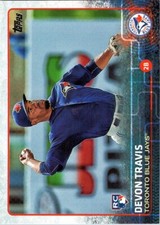 2015 Topps #571 Devon Travis RC Toronto Blue Jays