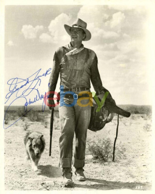 #ad John Wayne Signed 8x10 Autographed Photo reprint $19.95