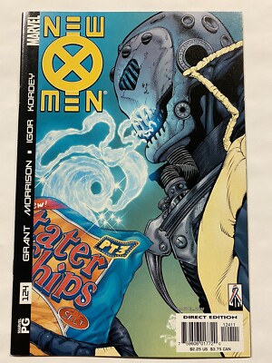骨骨マンカホンstd-136 New X Men 124 Marvel Comic 2002 VF + NM - 8.5 - 9.0 Wolverine