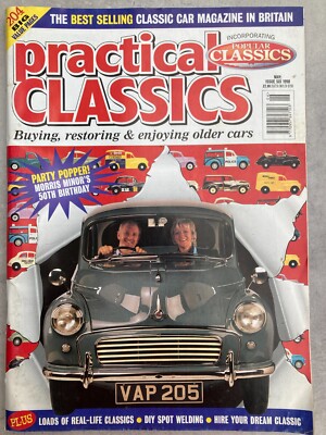 Practical Classics Magazine - May 1998 - Golf v 5, Plus 4, E-Type, CV8, Vanguard