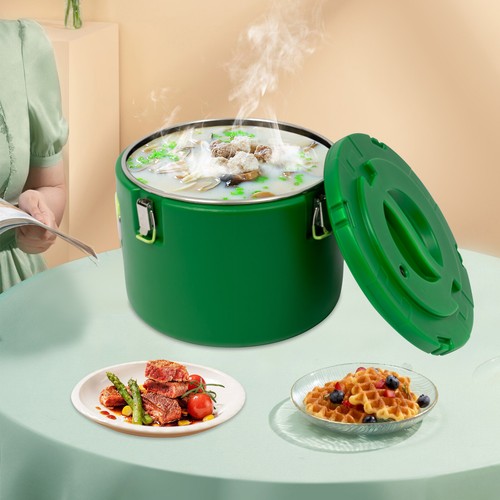 Contenedor de sopa aislado comercial de acero inoxidable 30L - Imagen 22 de 24