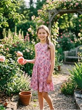 Janie and Jack Girls Floral Dress