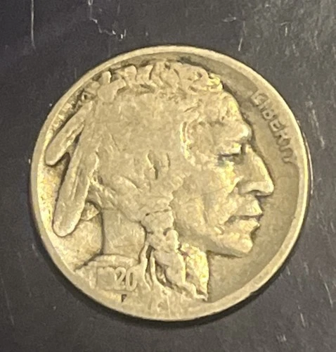 Original Tougher Date 1920-S BUFFALO NICKEL 5¢