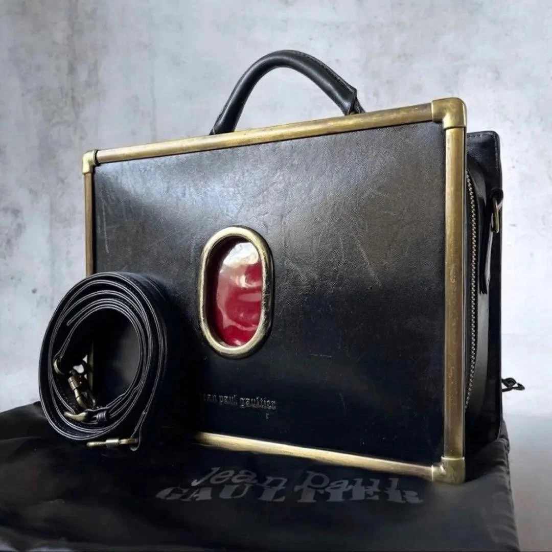 Jean Paul Gaultier Leather Exterior Bags & Handbags for Women for