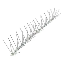BIRD-X STS-10 Bird Repellent Spikes,10 ft L,4 1/2 in W 6WB50