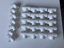 Charlotte Pipe 1 in. PVC Schedule 40 S x S x S Tee 20  And Elbows 7 