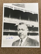 Lee MacPhail PSA Certified 8 X 10 Autographed Photo 