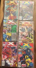 JOBOT  6  X FACTOR   MARVEL COMICS AS PER PHOTO  80 81 92 93 97 99 JOB 13