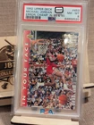 Michael Jordan 1992 Upper Deck In Your Face Error Card 85 and 90 PSA 8