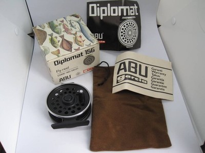 フライリール　ABU Diplomat 156 ABU Diplomat 156 Fly Reel, 1980s, Brand New, Unused, with Box and