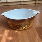 Vintage PYREX OLD ORCHARD 475B Cinderella Casserole Dish NO LID 2-1/2 Quart