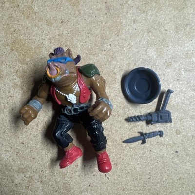 COMPLETE 1988 BEBOP BE BOP Hard Head TMNT NINJA TURTLES ACTION FIGURE